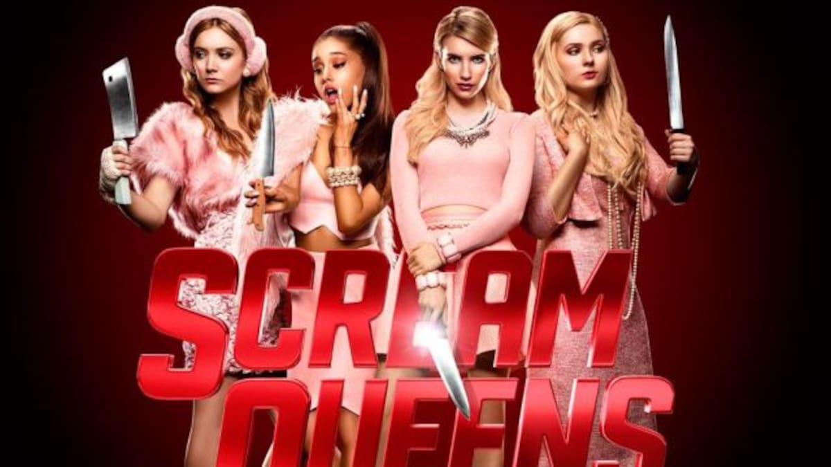 Ariana Grande y Nick Jonas en "Scream Queens"
