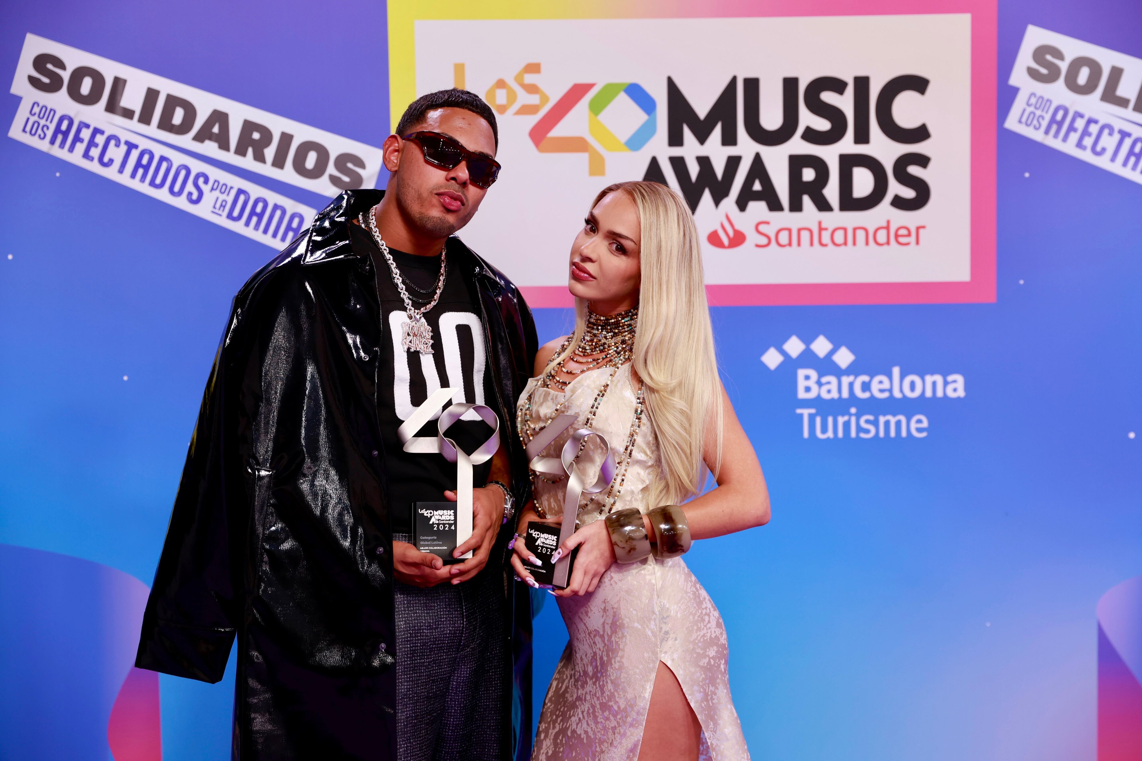 Myke Towers y Bad Gyal, ganadores de la Mejor Colaboración Urbana en Categoría Global Latina