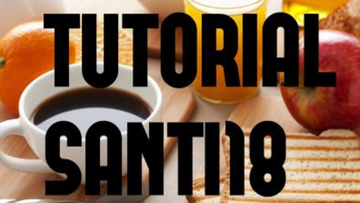 Santi18 Nos enseña como hacer un buen desayuno