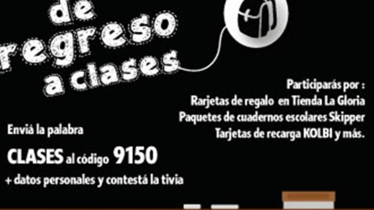 Ganadores Regreso a Clases