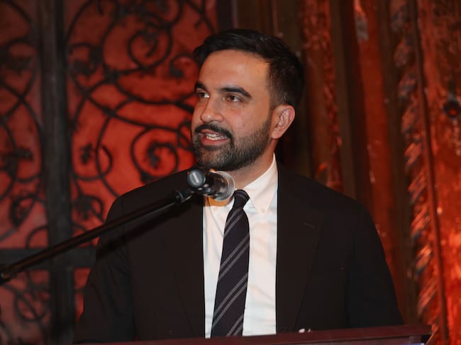 El alcalde electo de la ciudad de Nueva York, Zohran Mamdani, asiste al evento «Una nueva era para Nueva York con el alcalde electo Zohran Mamdani» el 9 de diciembre de 2025 en la ciudad de Nueva York. Johnny Núñez/WireImage