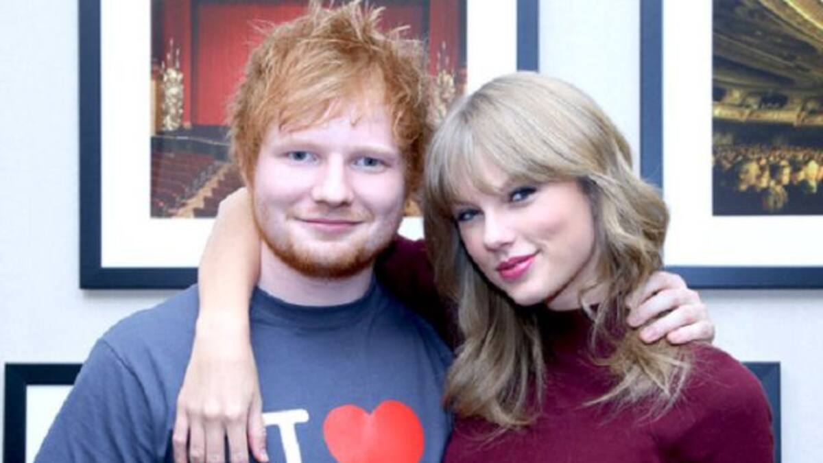 Ed Sheeran “aprobó” al novio de Taylor Swift