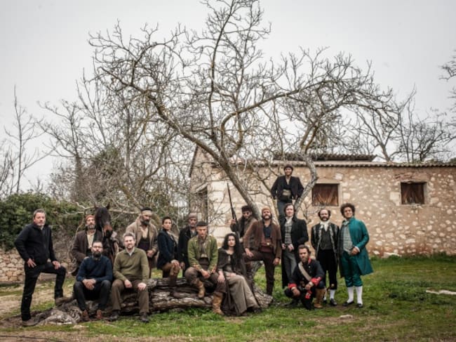 El reparto de 'Libertad' junto a Urbizu