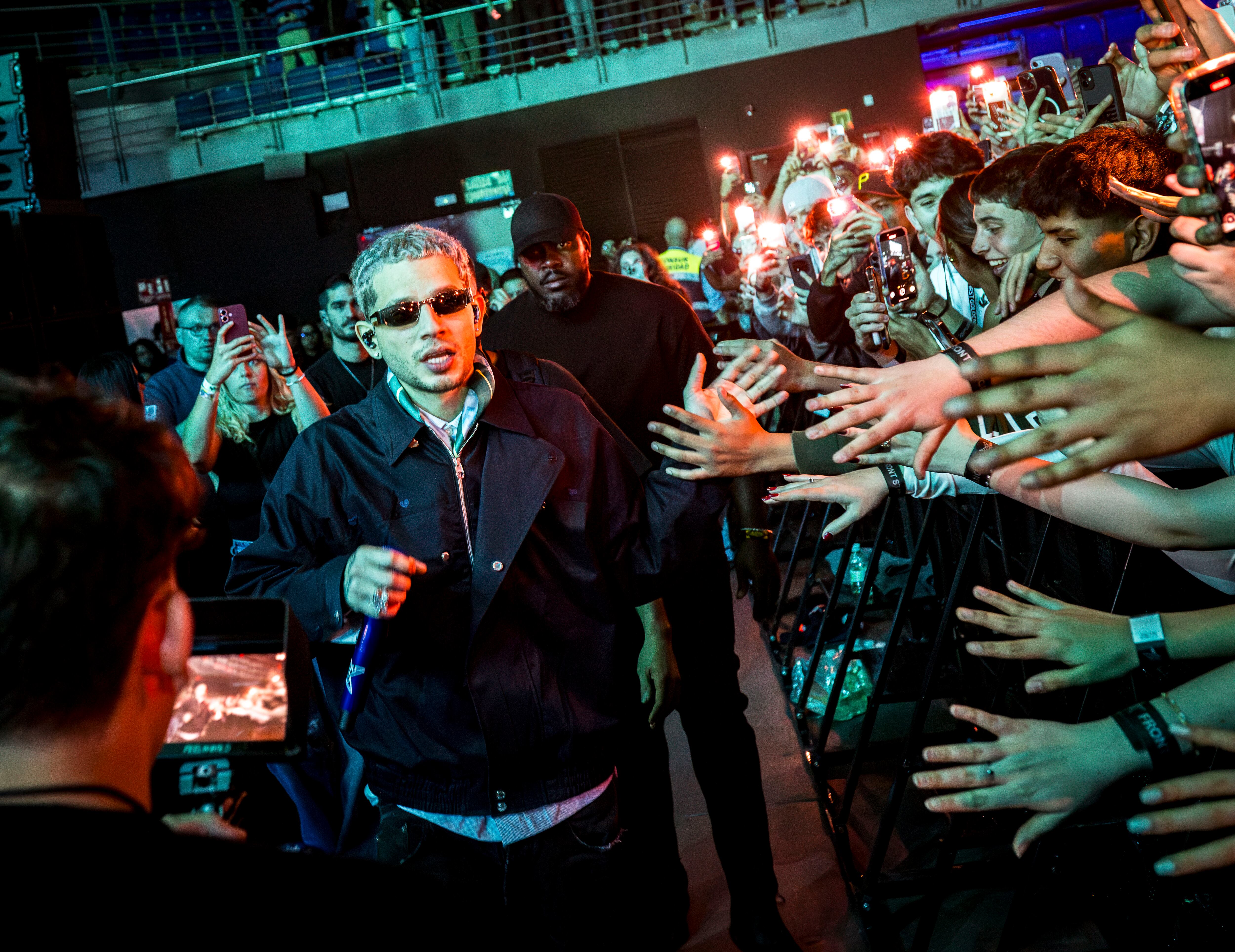 Para el puertorriqueño no había palabras para expresar lo agradecido que se sintió ante la gran acogida de estos shows.