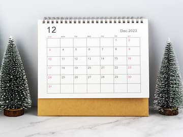Todos los días festivos que que recoge el calendario laboral de España este mes de diciembre