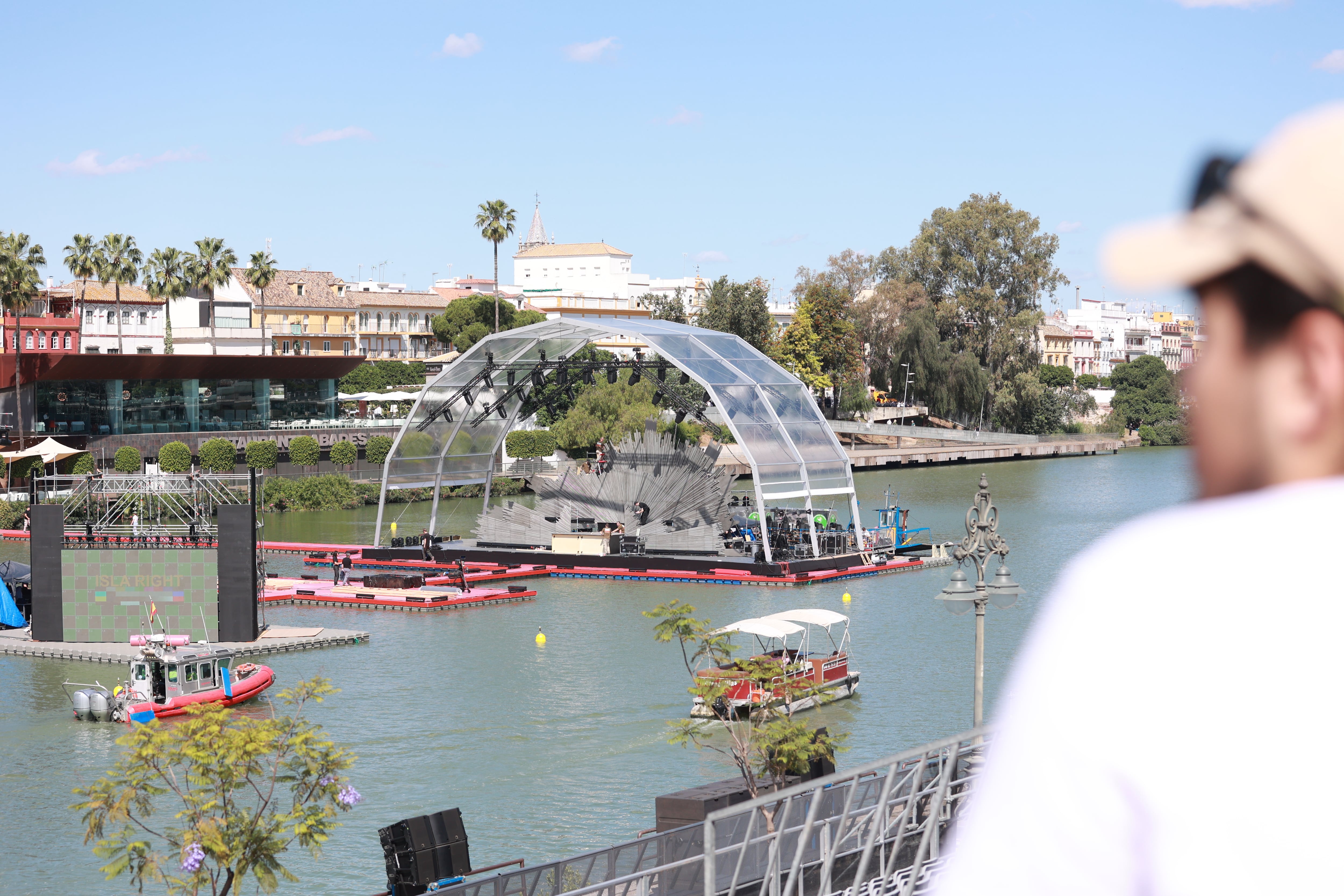 El escenario de Rosalía en Sevilla