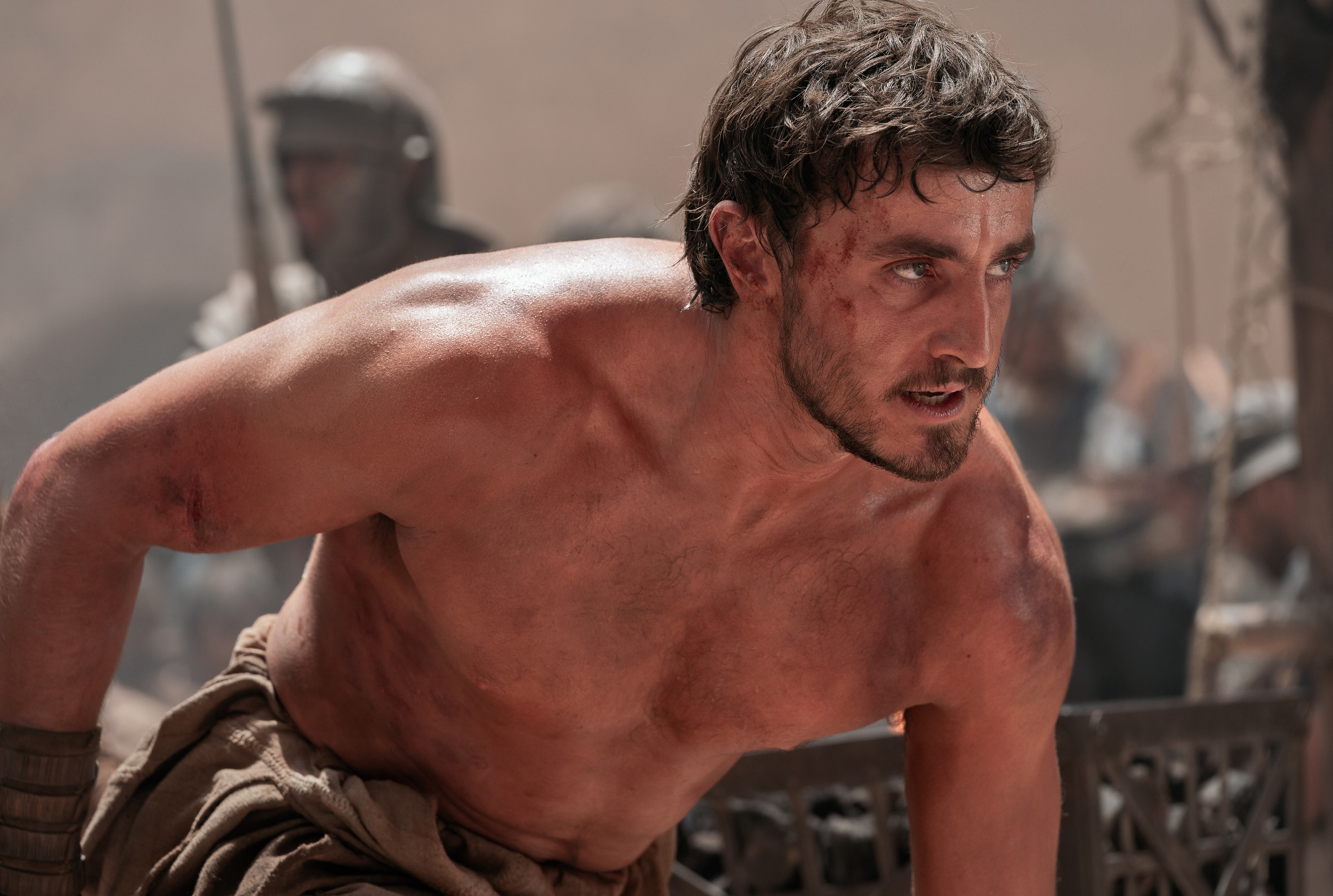 Paul Mescal en &#039;Gladiator II&#039;. / Paramount Pictures