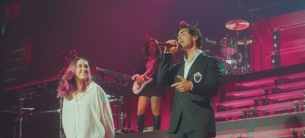 Ela Taubert, en concierto con los Jonas Brothers en Miami. The Burning Up Tour: All Over Again. (Foto cedida por Universal Music)