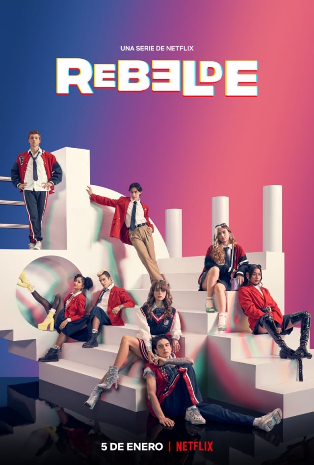 Póster oficial de &#039;Rebelde&#039;