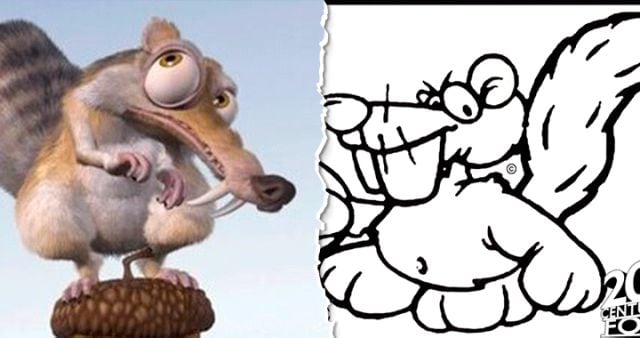 Scrat de La Era de Hielo VS Sqrat de Supersonic