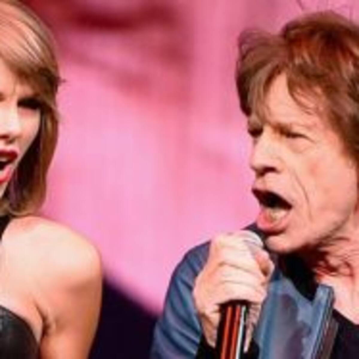 Mick Jagger subió al escenario de Taylor Swift