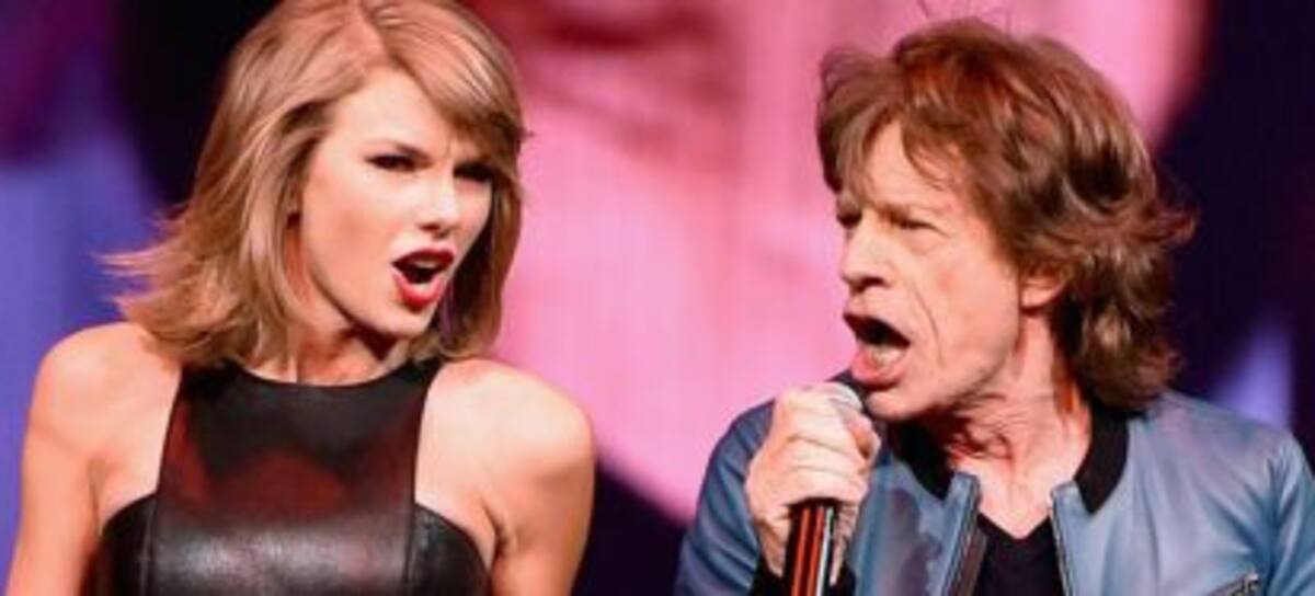 Taylor Swift + Mick Jagger