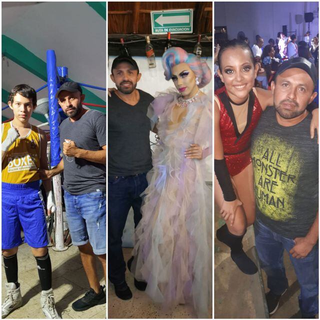 Felipe Ontiveros, de Yucatán, muestra el orgullo que siente por sus hijos. Su historia se hace viral