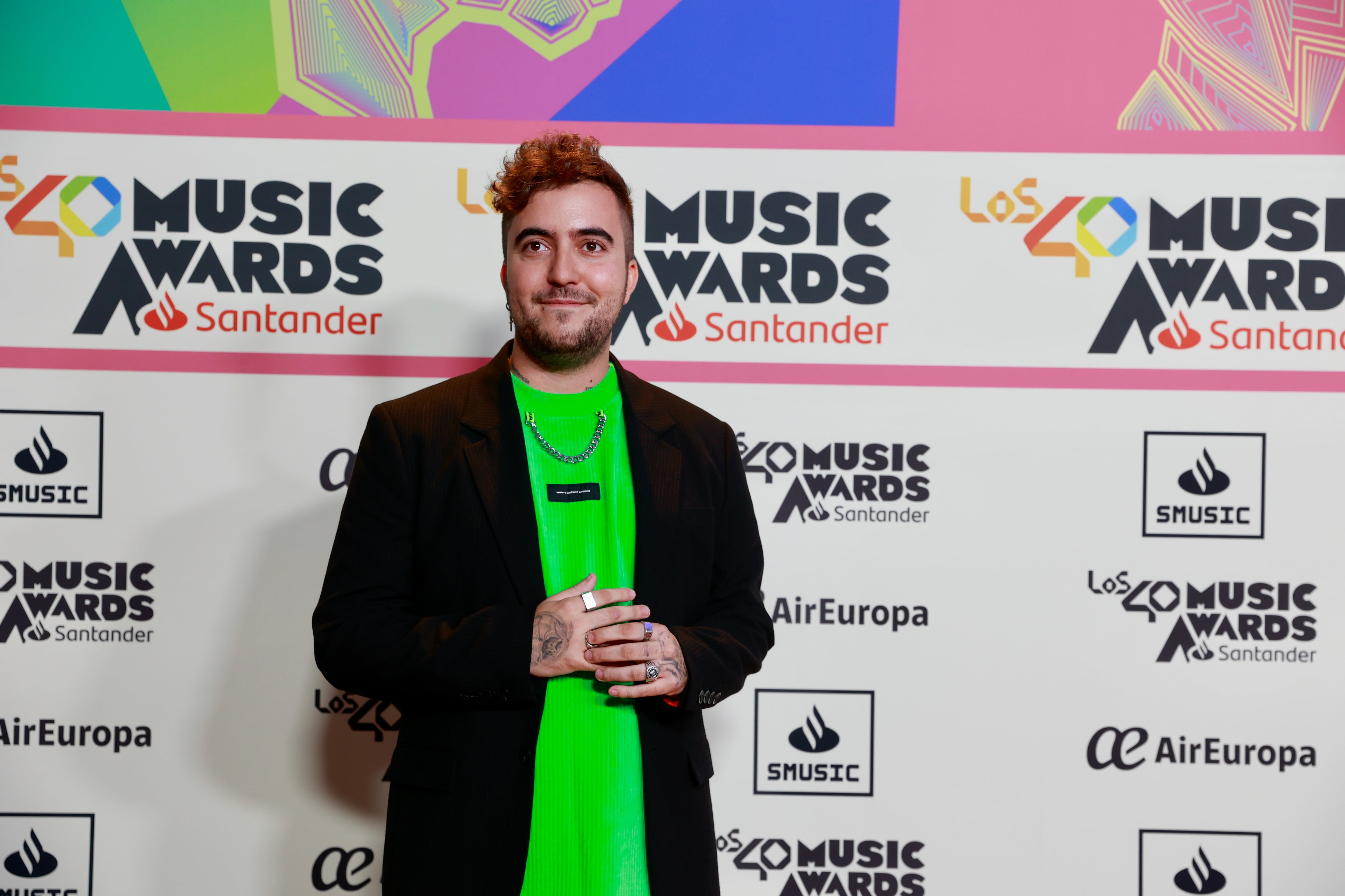 Beret, en la cena de nominados de LOS40 Music Awards Santander 2023