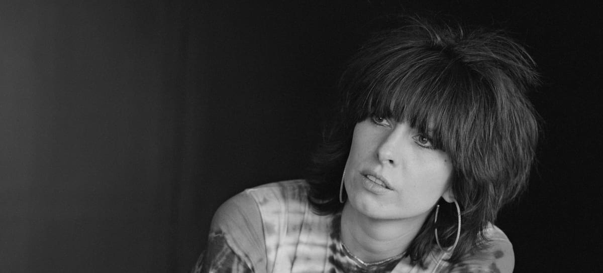 Una foto de Chrissie Hynde en 1986