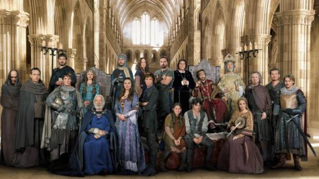 'Los pilares de la tierra' reunión a un importante reparto.