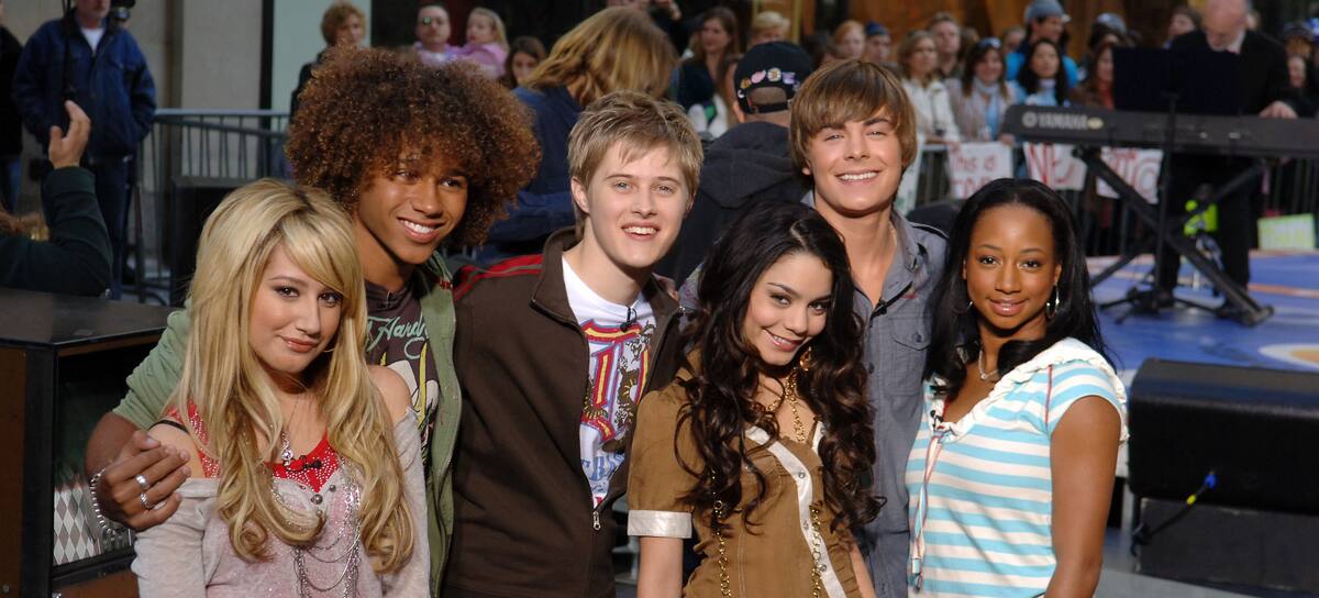 El cast de High School Musical en 2006