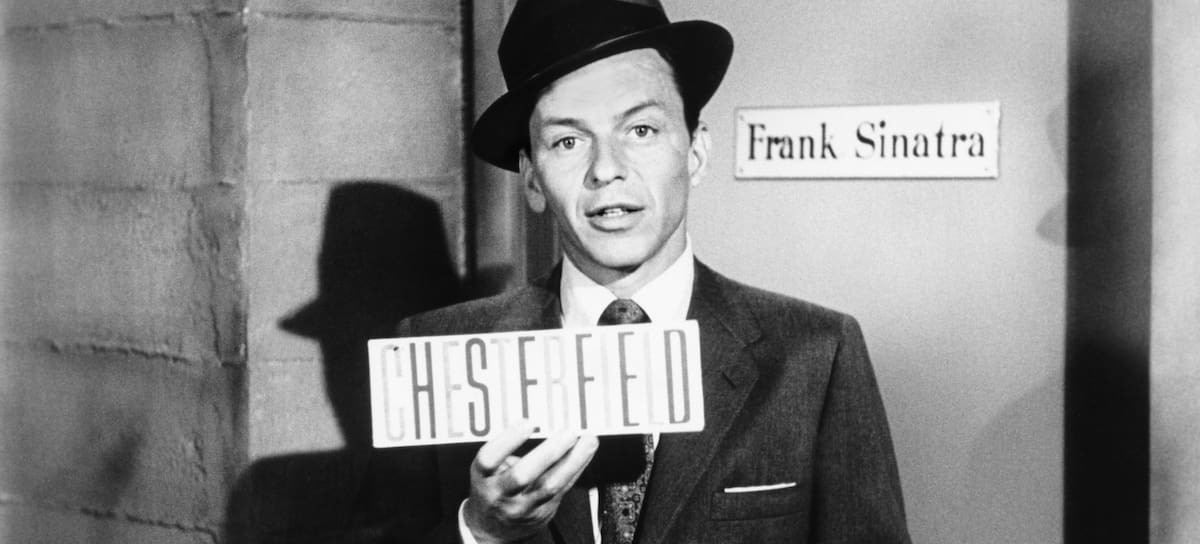 Frank Sinatra en los años 50.