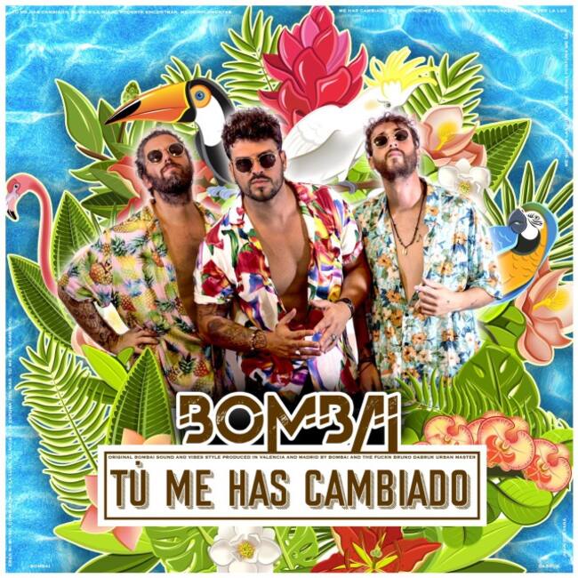 Portada de 'Tú Me Has Cambiado', el nuevo single de Bombai
