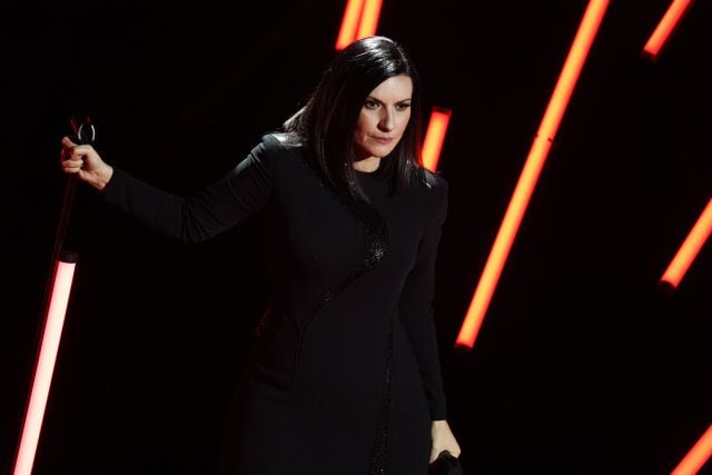 Laura Pausini en el Festival de San Remo