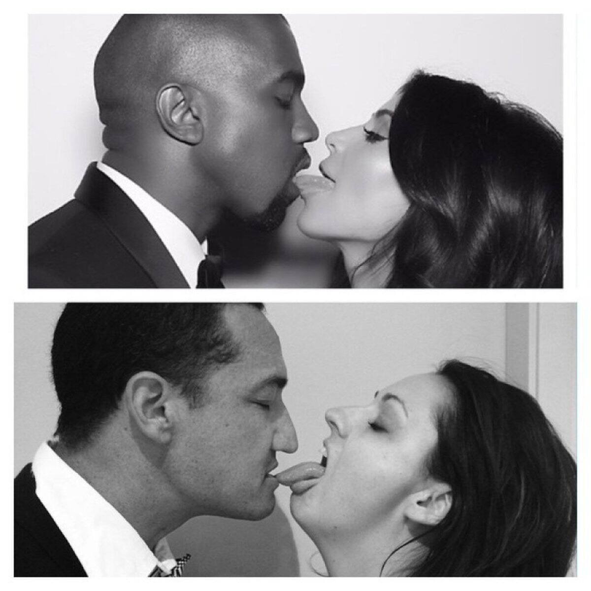 Kanye West & Kim Kardashian