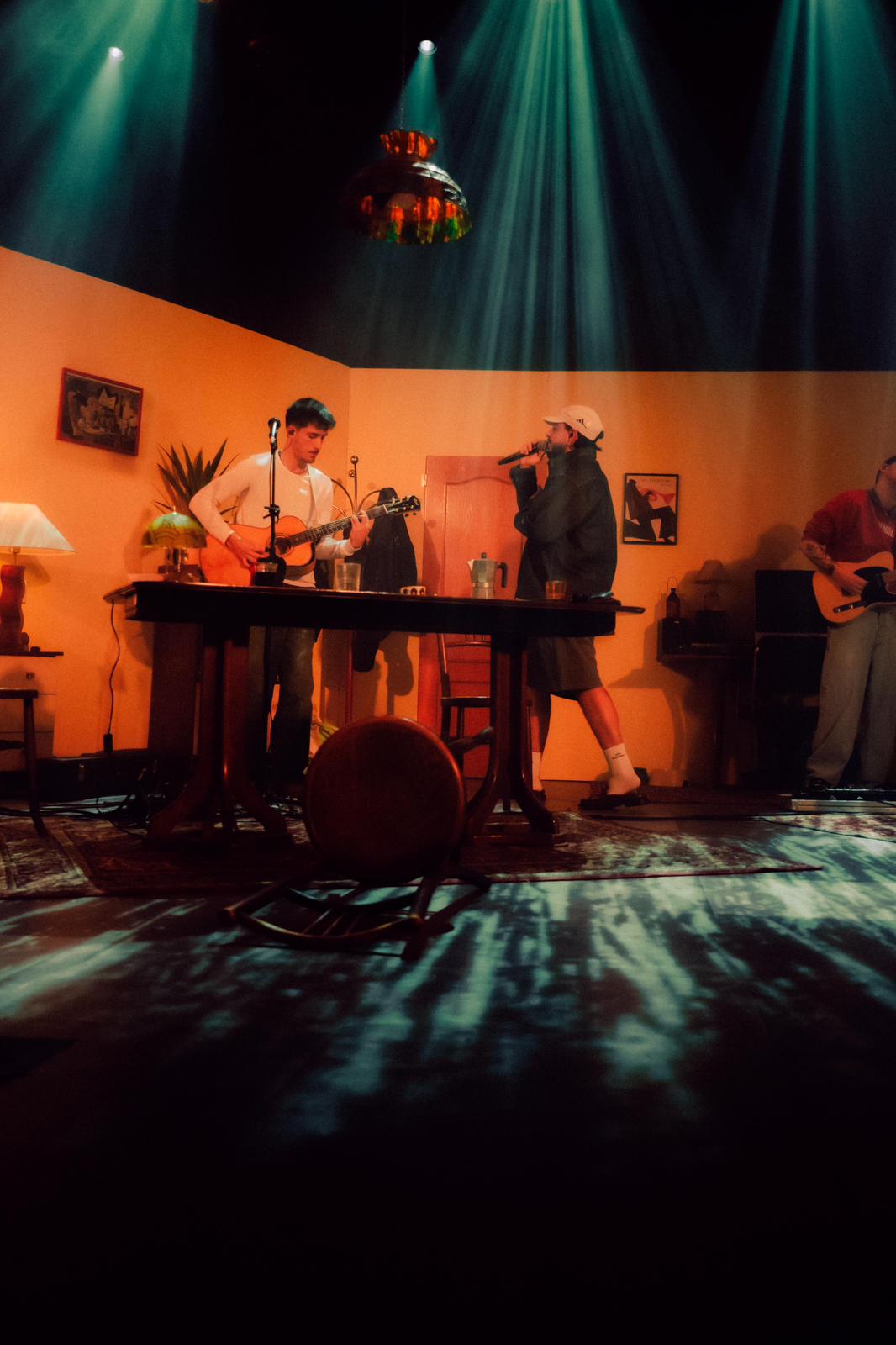 Marquitos en plena actuación en su concierto en Madrid el 8 de abril. / Miki Picó / @mikephyton