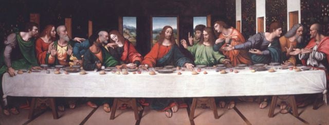 Copia de &#039;La Última Cena&#039; de Da Vinci