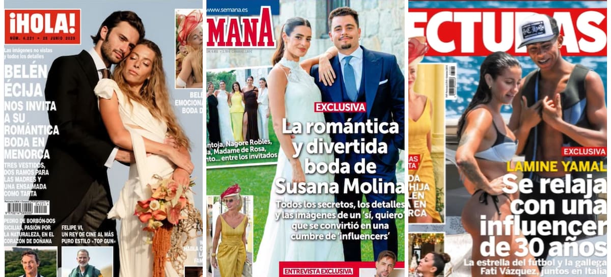 Las portadas de las revistas del corazón de hoy, 18 de junio (Instagram)