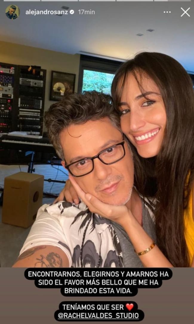 Alejandro Sanz y Rachel Valdés
