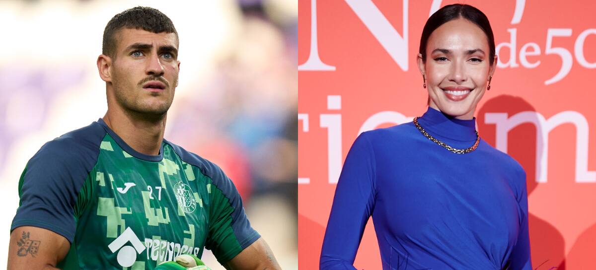 El futbolista Diego Conde y la modelo Ana Moya (Getty Images)