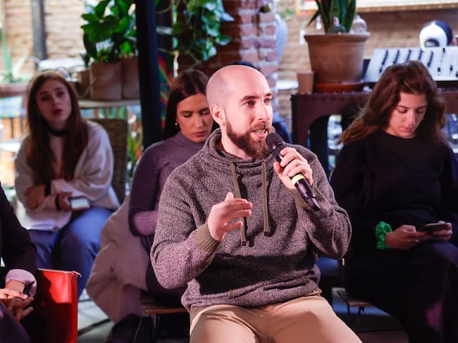 Javier Clemente, de Todos Somos Reciclaje (foto: Jorge París).