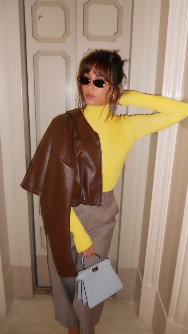 Aitana preparada para ir al festival de Fendi