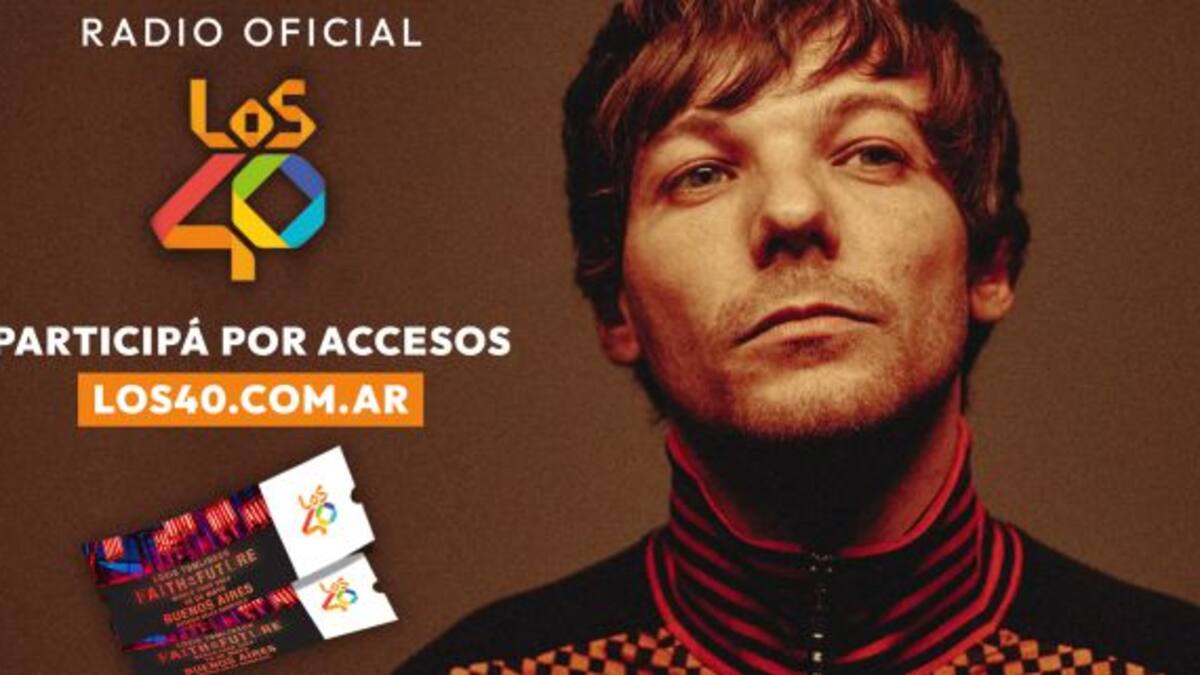 ¡SOMOS RADIO OFICIAL DEL SHOW DE LOUIS TOMLINSON!