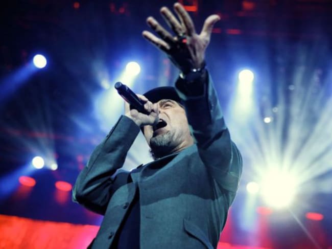 Concierto de Joaquín Sabina en Madrid, en 2014.