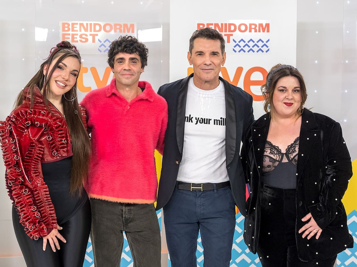 Quién presenta el Benidorm Fest 2026: hobbies, curiosidades y edad de Jesús Vázquez, Inés Hernand, LalaChus y Javier Ambrossi