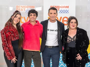 Quién presenta el Benidorm Fest 2026: hobbies, curiosidades y edad de Jesús Vázquez, Inés Hernand, LalaChus y Javier Ambrossi