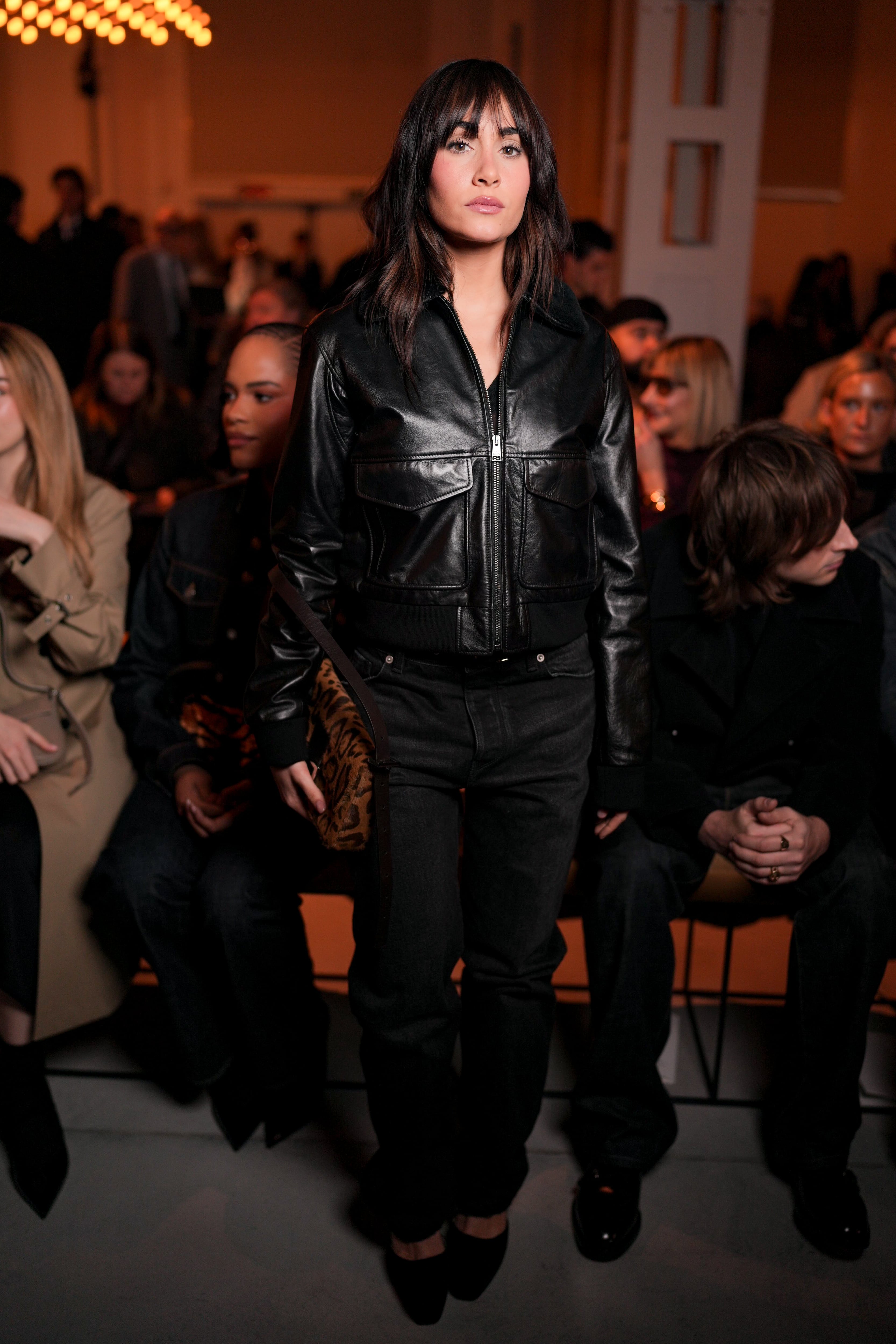 Aitana en el desfile de Fendi