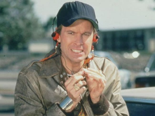 El actor Dwight Schultz, en un fotograma de la serie 'El Equipo A'.