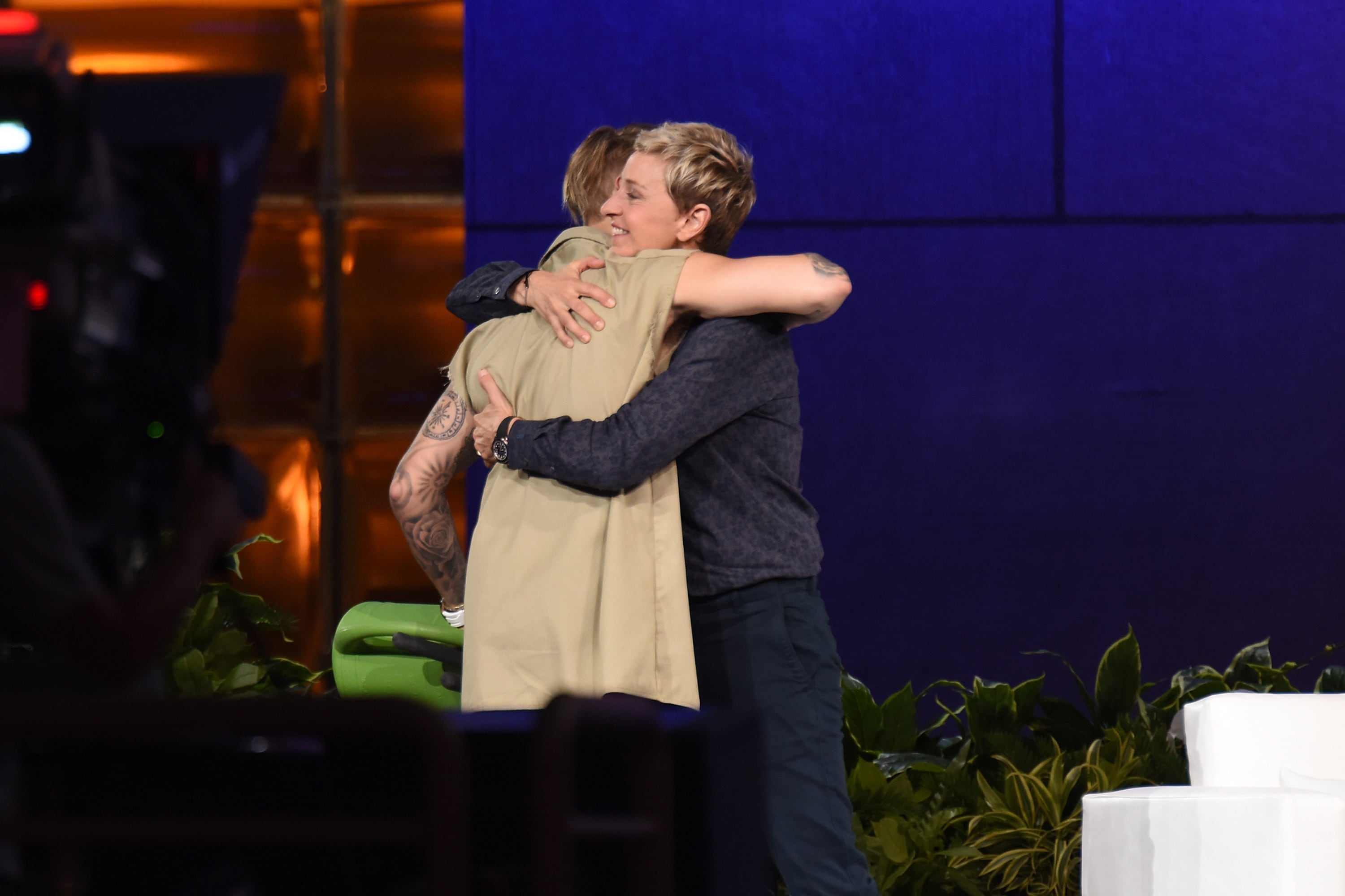 Justin Bieber en el programa &#039;The Ellen Degeneres Show&#039; en 2015