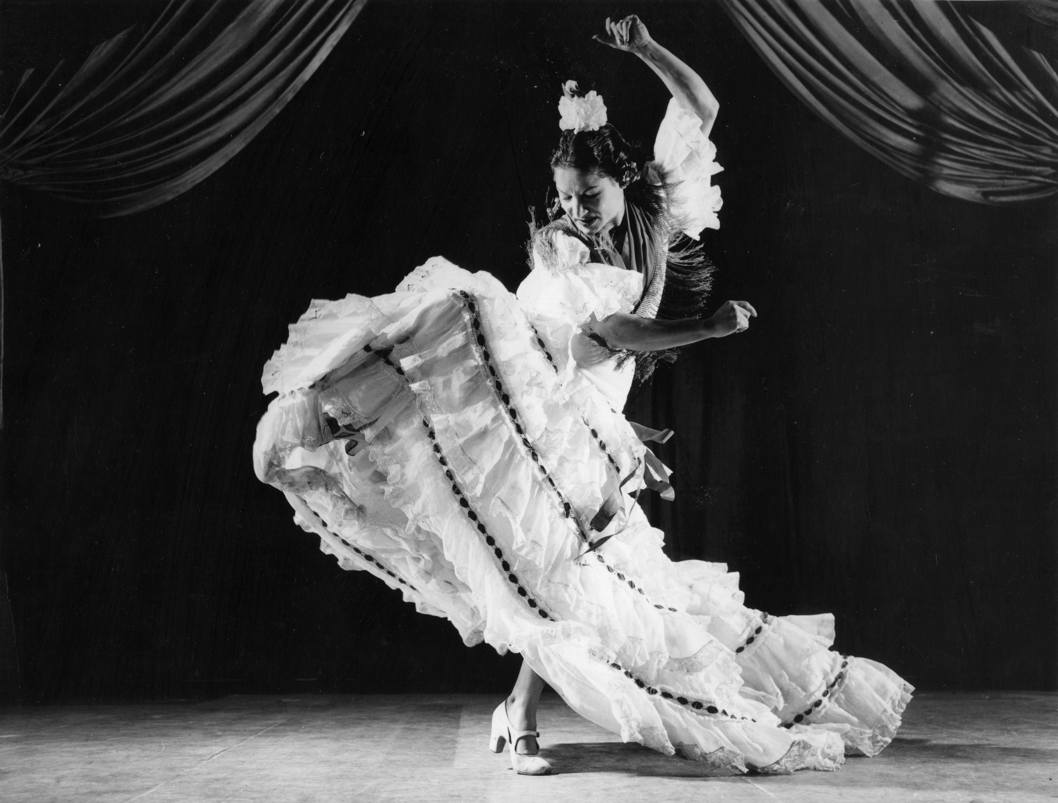 Carmen Amaya en el Cambridge Theatre, London (1953)