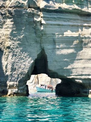 Kleftiko, Milos, Grecia.