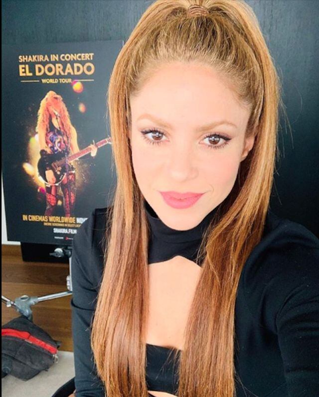 Shakira en la presentación de su largometraje documental. / Foto: Instagram @shakira