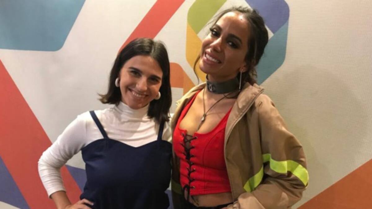 Anitta pasó por la Tarde de LOS 40
