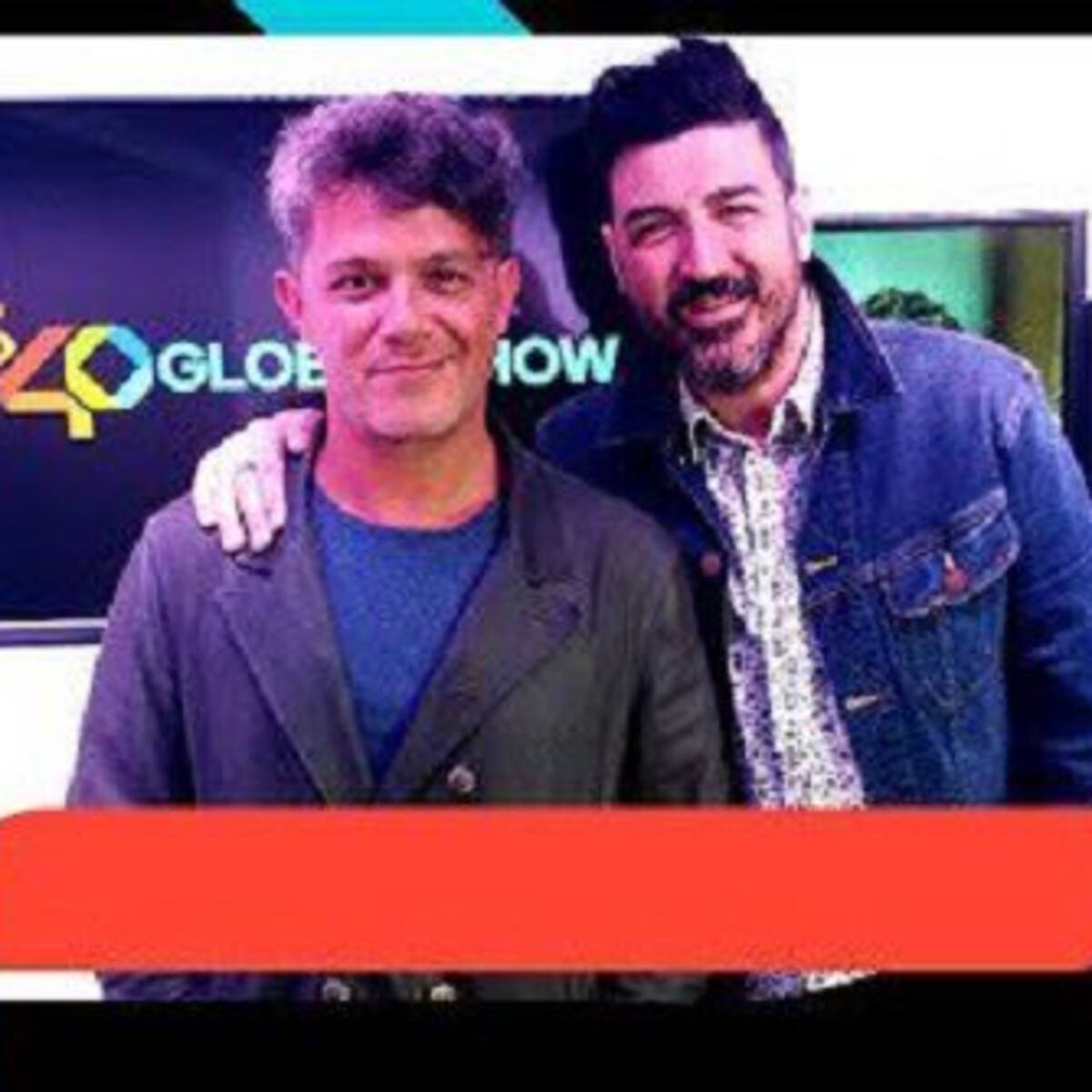 Alejandro Sanz en LOS40 Global Show