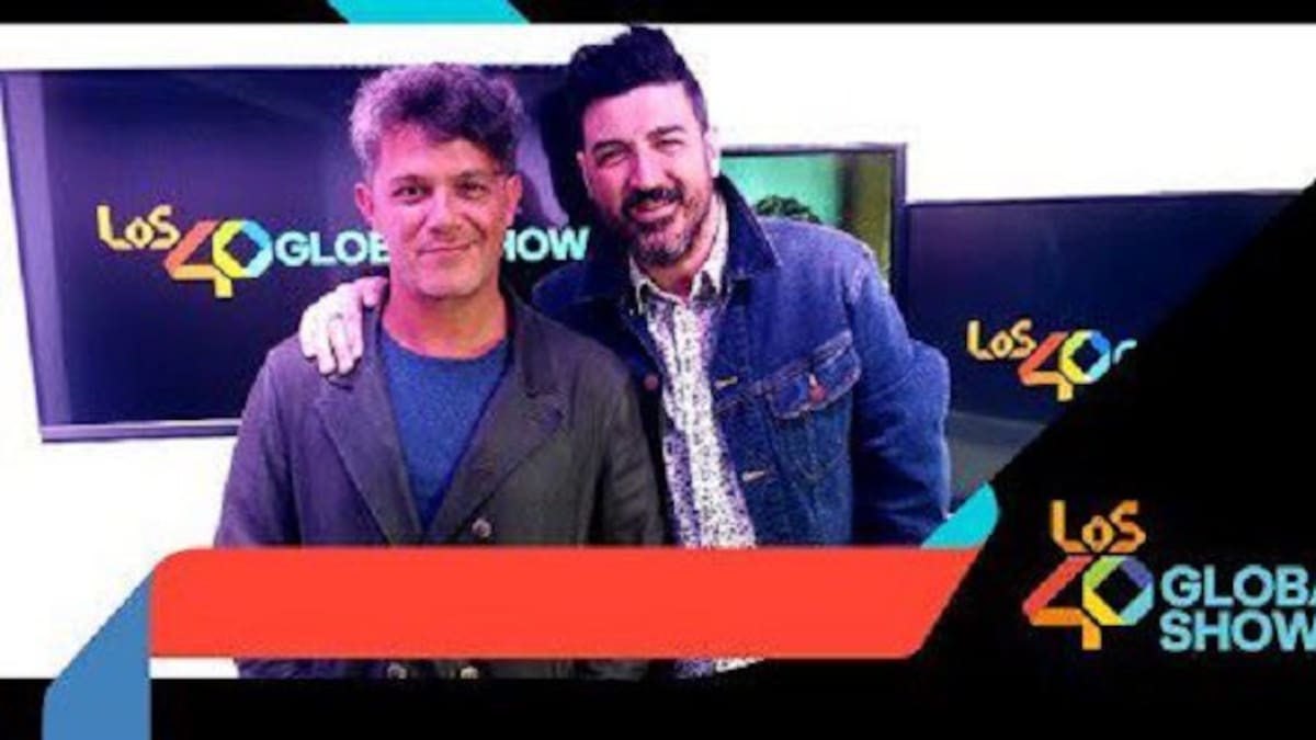 Alejandro Sanz en LOS40 Global Show