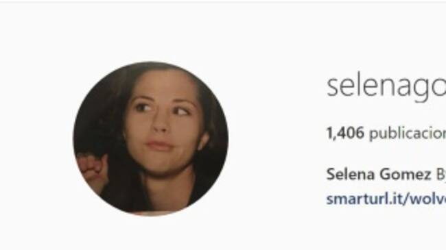 Cuenta Oficial de Selena Gomez en Instagram con 200 seguidos menos
