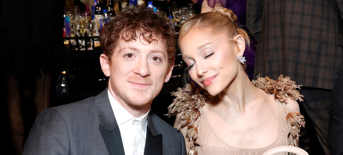 Ariana Grande y Ethan Slater en los Critics Choice Awards 2025