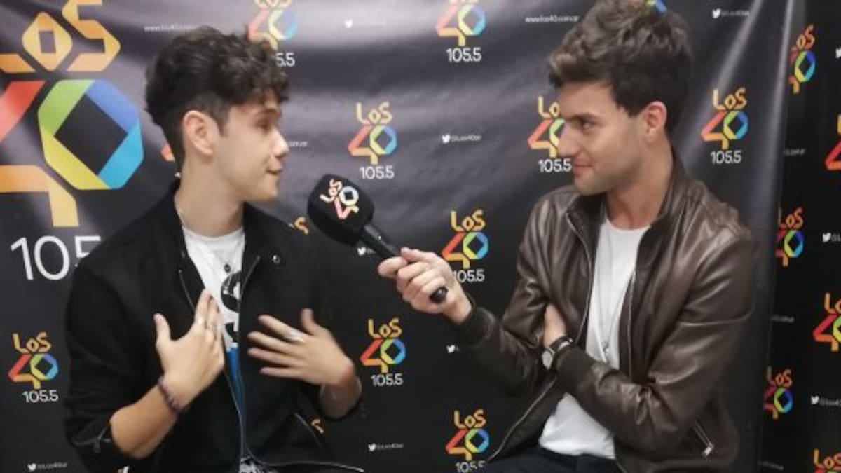 ¡Sebastián Javier en LOS40!