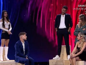 Nico y su cara en ‘El debate de las tentaciones’ al descubrir que Miguel y Miriam se han liado es un poema ©copyright los40.com