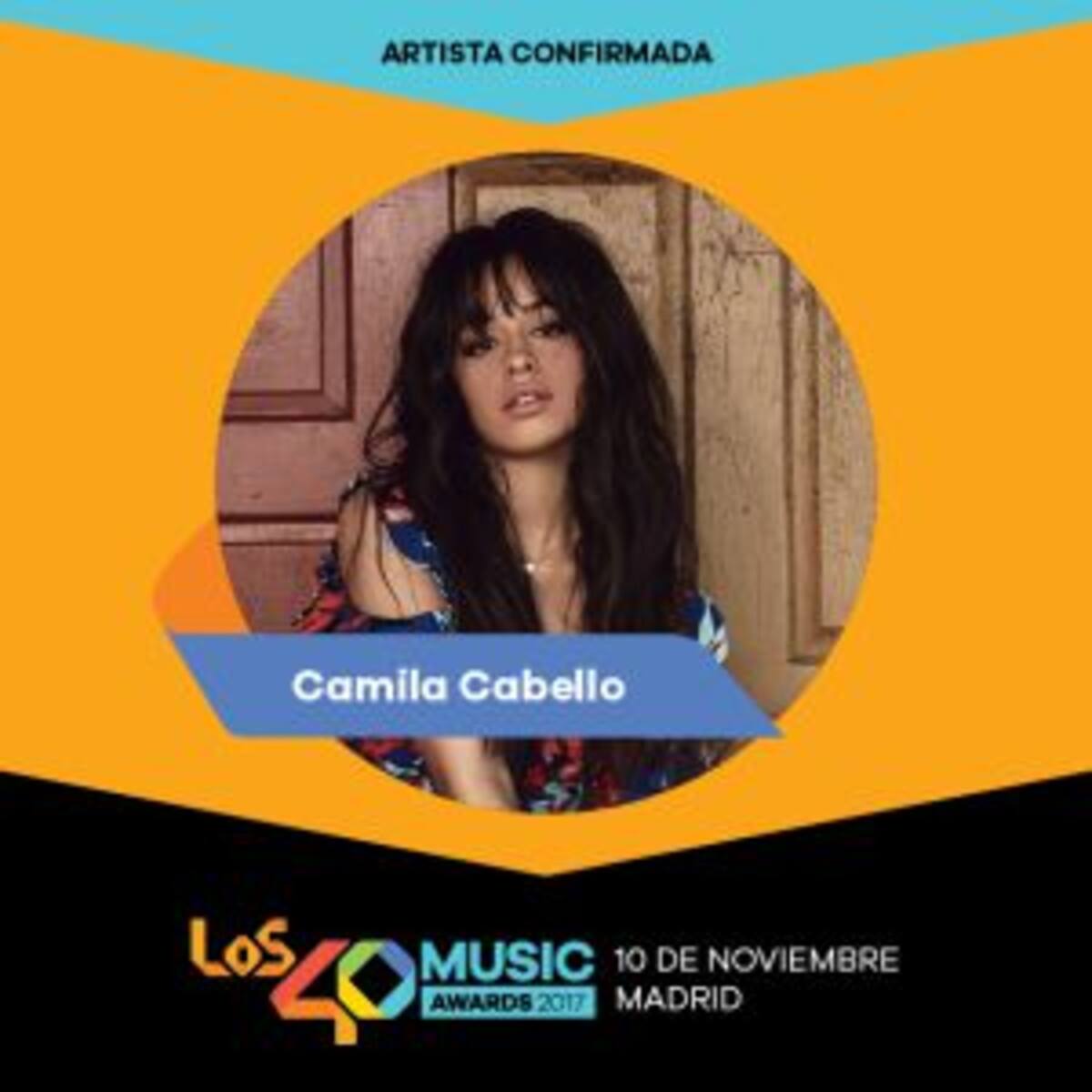 Camila Cabello estará en Los40 Music Awards